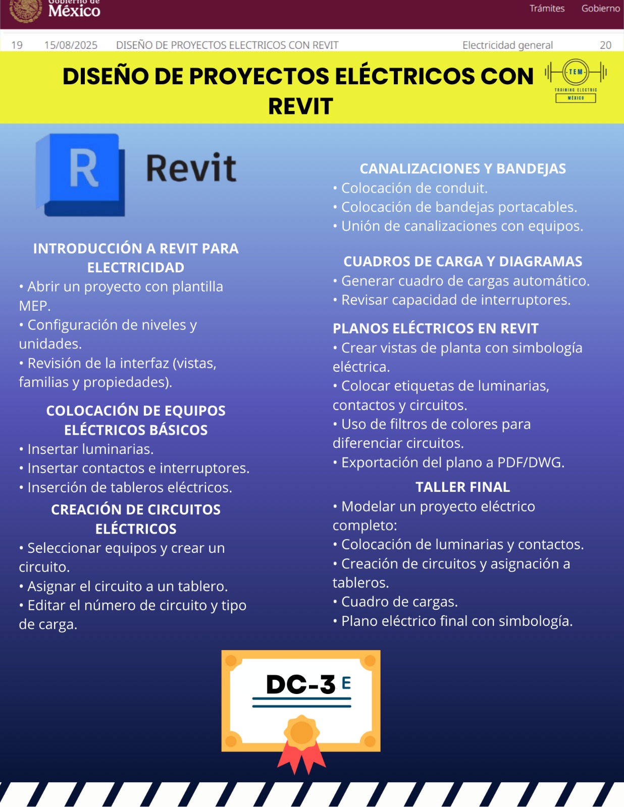 Revit para electricidad